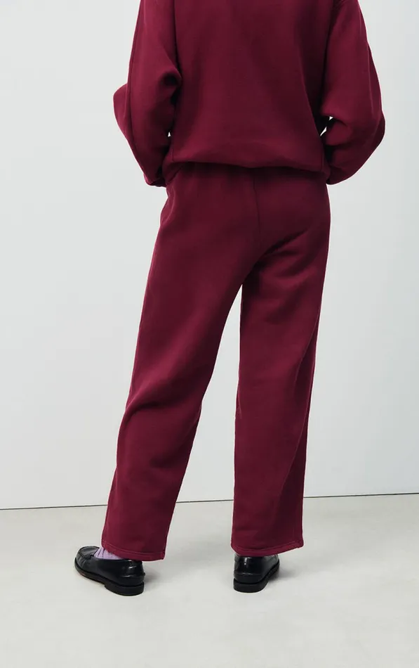 American Vintage Joggers and Leggings Women Joggers Izubird Vintage Burgundy American Vintage Joggers and Leggings Women Joggers Izubird Vintage Burgundy
