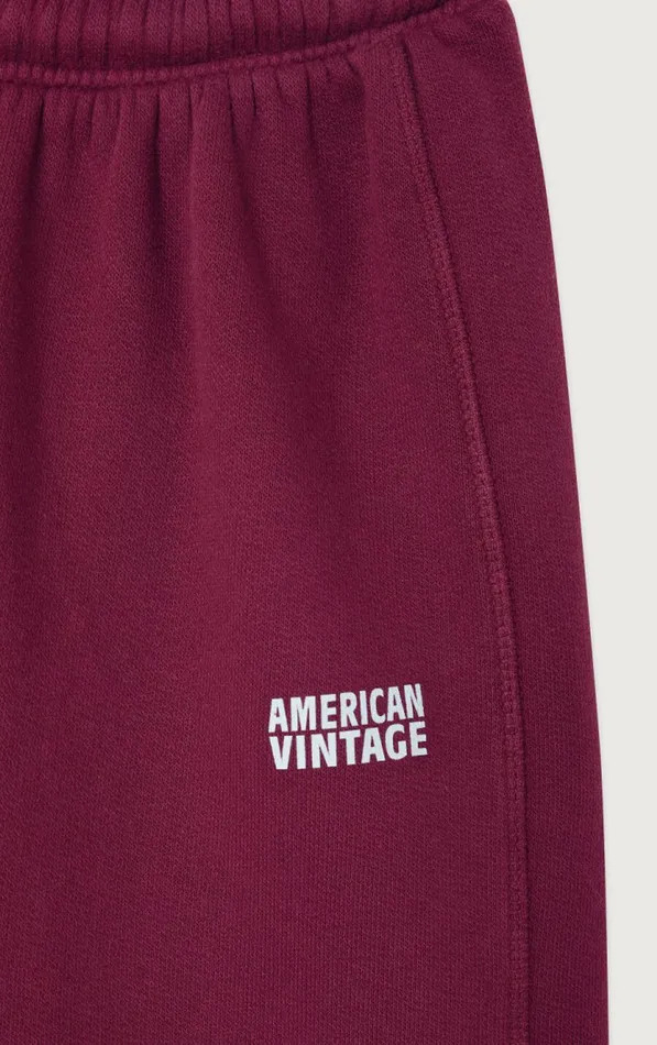 American Vintage Joggers and Leggings Women Joggers Izubird Vintage Burgundy American Vintage Joggers and Leggings Women Joggers Izubird Vintage Burgundy