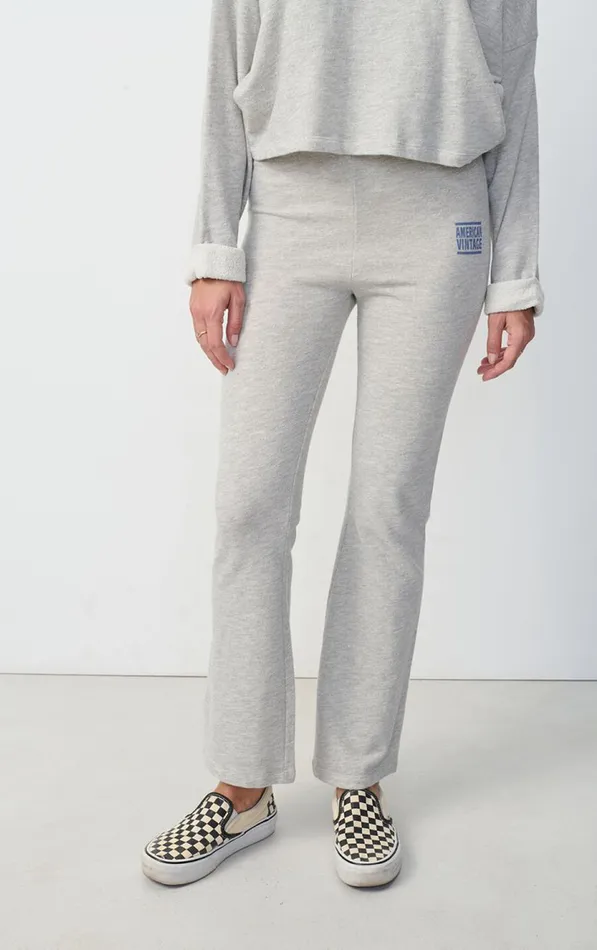American Vintage Joggers and Leggings Women Joggers Zofbay Heather Grey