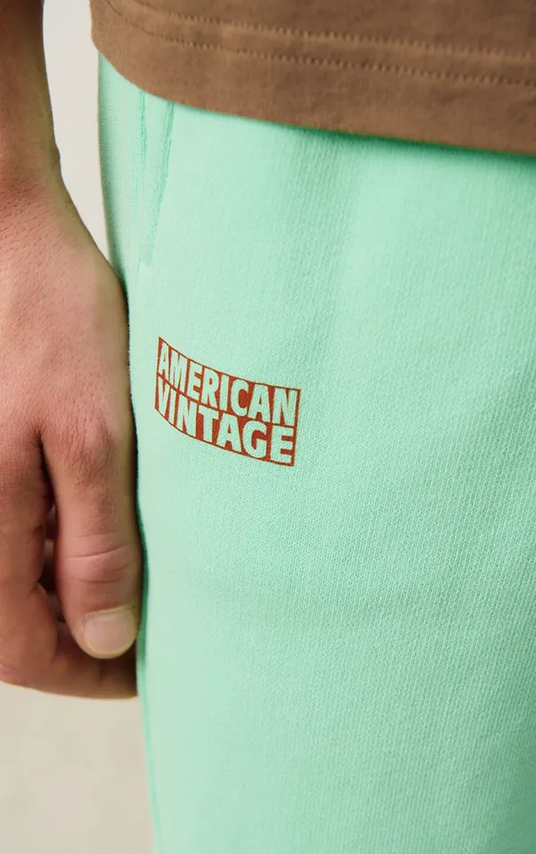 American Vintage Joggers Men Joggers Izubird Vintage Sea Green American Vintage Joggers Men Joggers Izubird Vintage Sea Green
