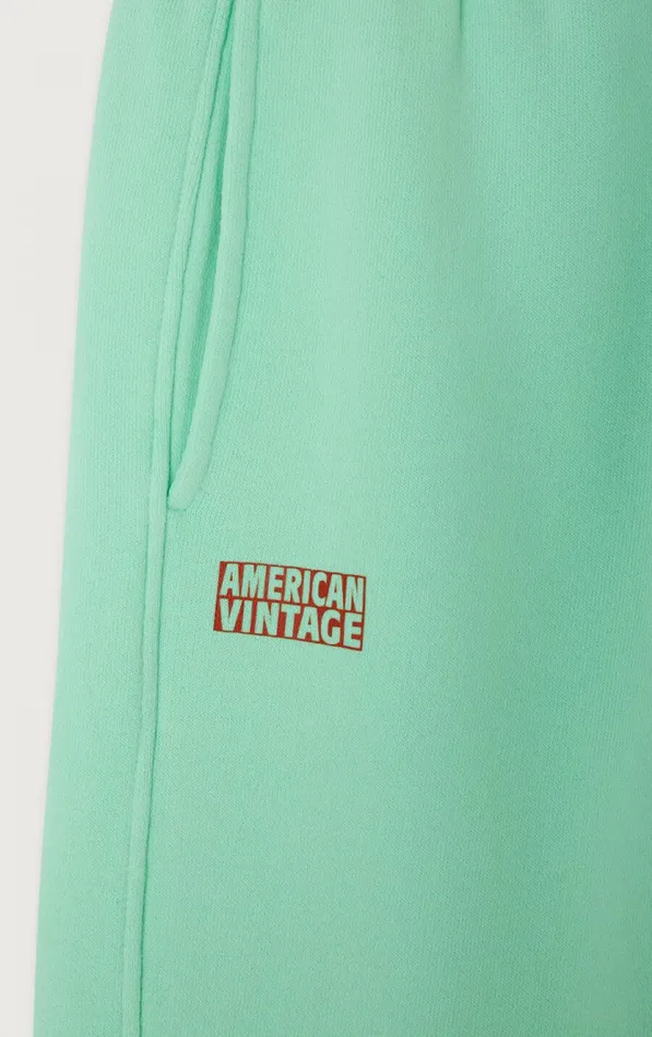 American Vintage Joggers Men Joggers Izubird Vintage Sea Green American Vintage Joggers Men Joggers Izubird Vintage Sea Green