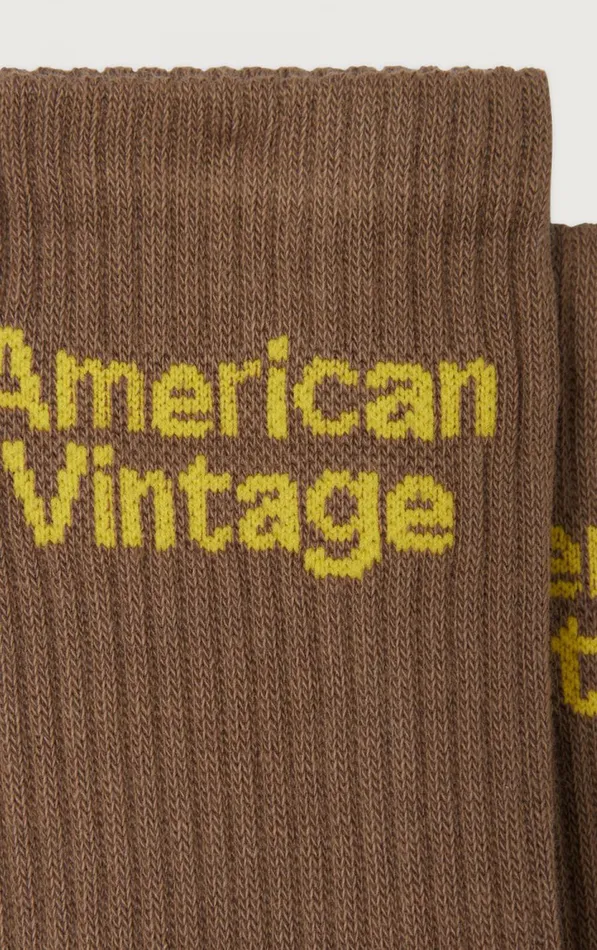 American Vintage Kids Socks Clypsun Brown American Vintage Kids Socks Clypsun Brown