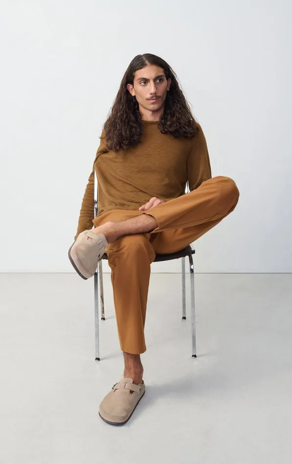 American Vintage Long Sleeve TShirts Men TShirt Sonoma Candied Chestnut Vintage American Vintage Long Sleeve TShirts Men TShirt Sonoma Candied Chestnut Vintage