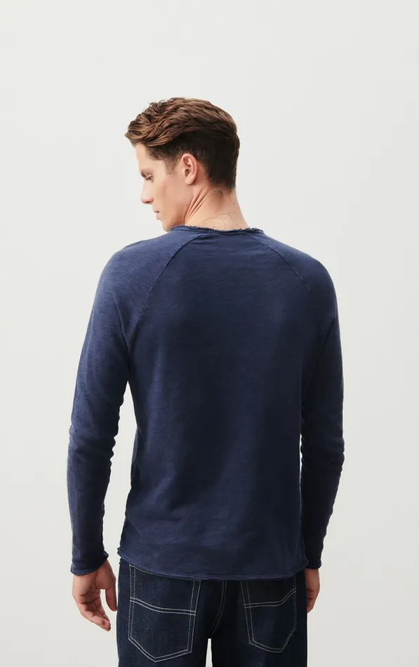 American Vintage Long Sleeve TShirts Men TShirt Sonoma Navy Vintage American Vintage Long Sleeve TShirts Men TShirt Sonoma Navy Vintage