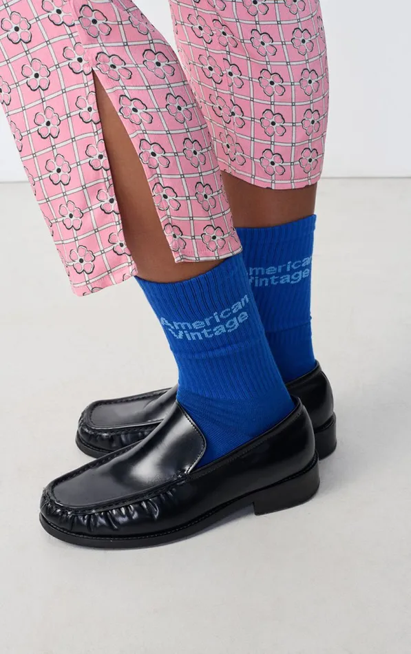 American Vintage Loungewear WomenMen Socks Clypsun Ocean