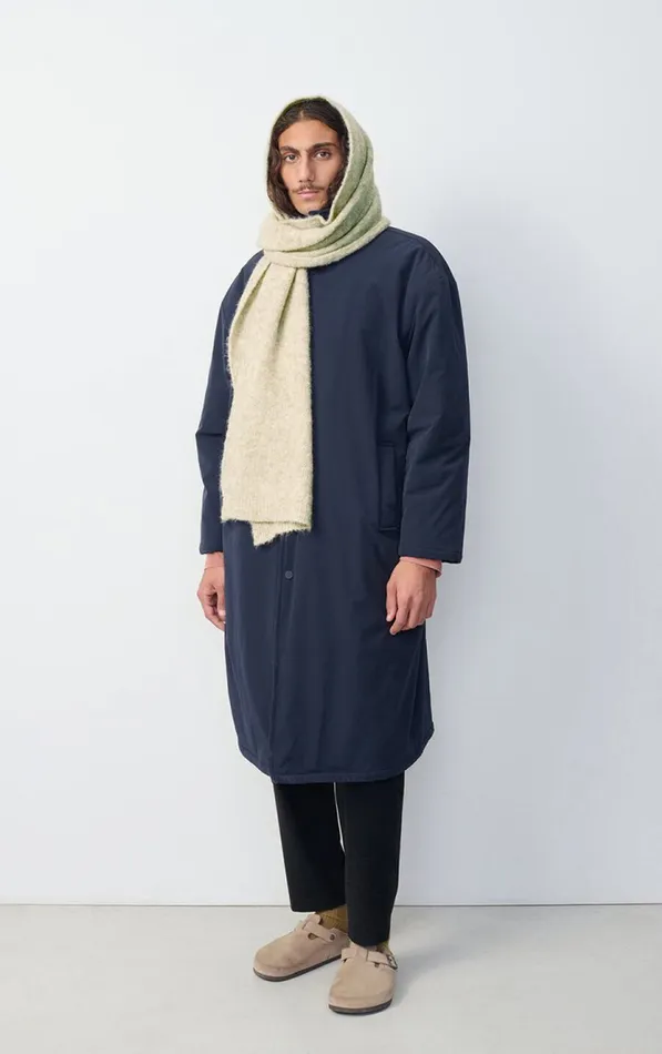 American Vintage Scarves And Shawls WomenMen Scarf East Melange Powder Snow American Vintage Scarves And Shawls WomenMen Scarf East Melange Powder Snow