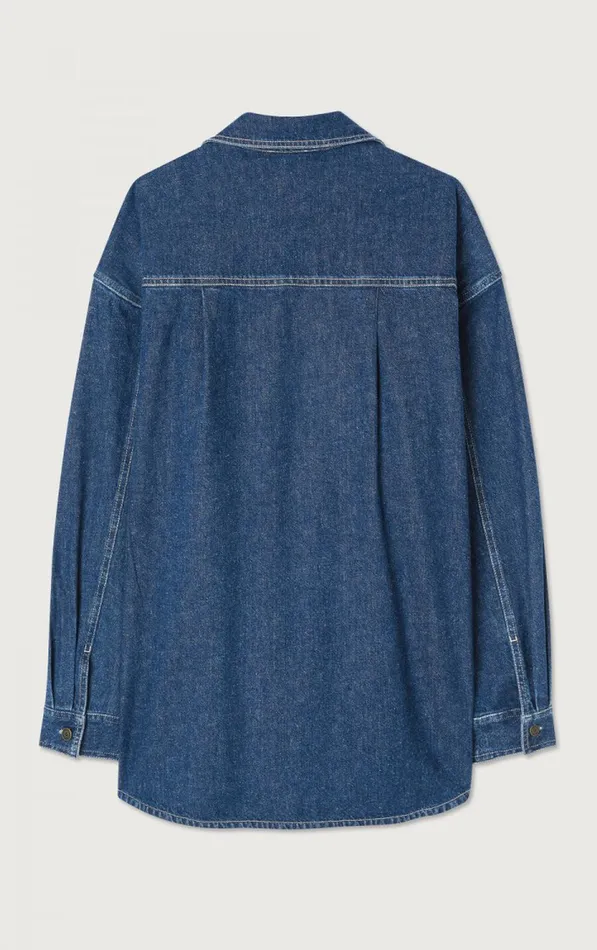 American Vintage Shirts Men Shirt Globay Medium Blue American Vintage Shirts Men Shirt Globay Medium Blue