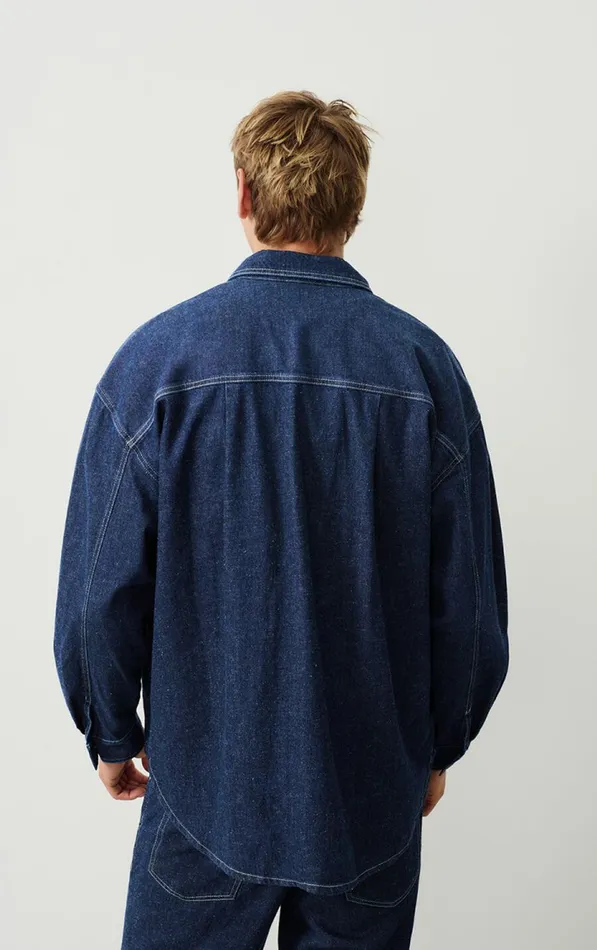 American Vintage Shirts Men Shirt Globay Medium Blue American Vintage Shirts Men Shirt Globay Medium Blue