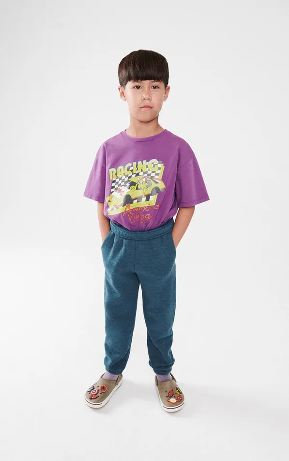 American Vintage Short Sleeve TShirts Kids TShirt Fizvalley Vintage Fig American Vintage Short Sleeve TShirts Kids TShirt Fizvalley Vintage Fig