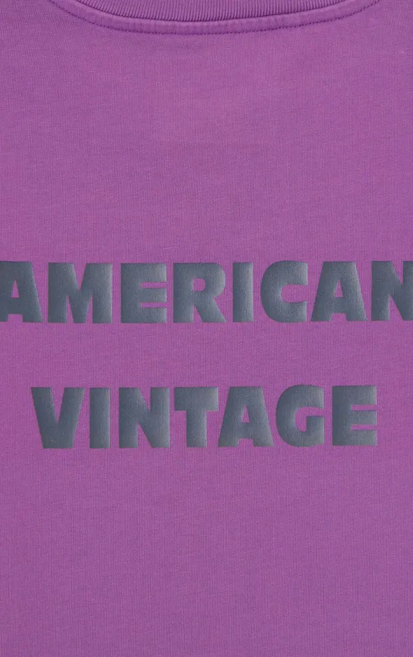 American Vintage Short Sleeve TShirts Kids TShirt Fizvalley Vintage Fig American Vintage Short Sleeve TShirts Kids TShirt Fizvalley Vintage Fig