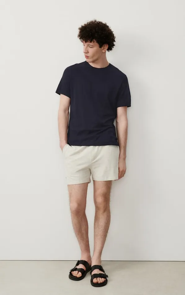 American Vintage Short Sleeve TShirts Men TShirt Decatur Caviar American Vintage Short Sleeve TShirts Men TShirt Decatur Caviar