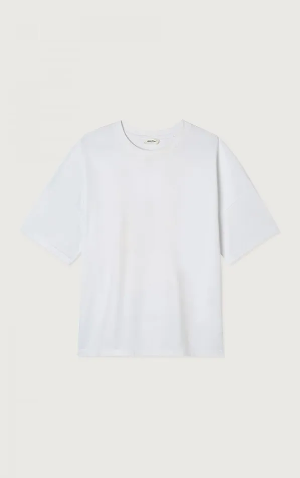 American Vintage Short Sleeve TShirts WomenMen TShirt Fizvalley 034Bonjour Forte Dei Marmi034 White American Vintage Short Sleeve TShirts WomenMen TShirt Fizvalley 034Bonjour Forte Dei Marmi034 White