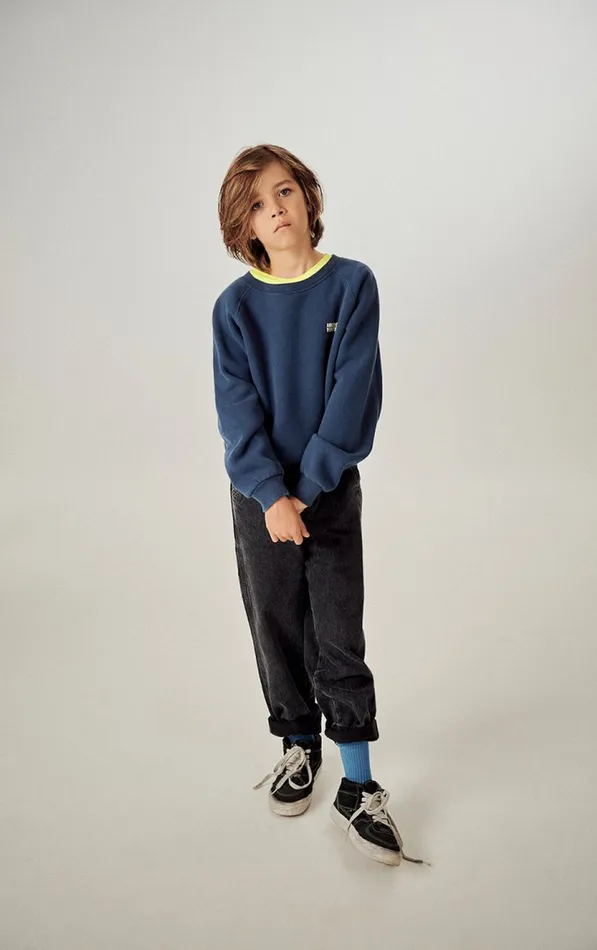 American Vintage Sweatshirts Kids Sweatshirt Izubird Navy Vintage American Vintage Sweatshirts Kids Sweatshirt Izubird Navy Vintage