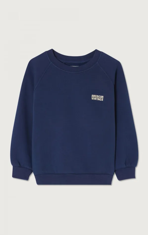 American Vintage Sweatshirts Kids Sweatshirt Izubird Navy Vintage American Vintage Sweatshirts Kids Sweatshirt Izubird Navy Vintage