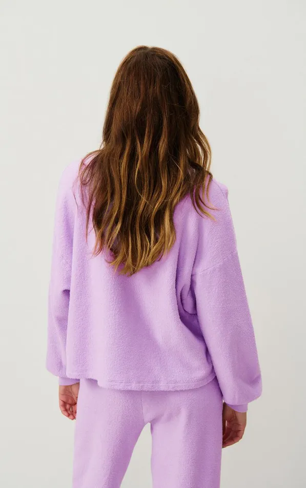 American Vintage Sweatshirts Women Sweatshirt Bobypark Mauve American Vintage Sweatshirts Women Sweatshirt Bobypark Mauve