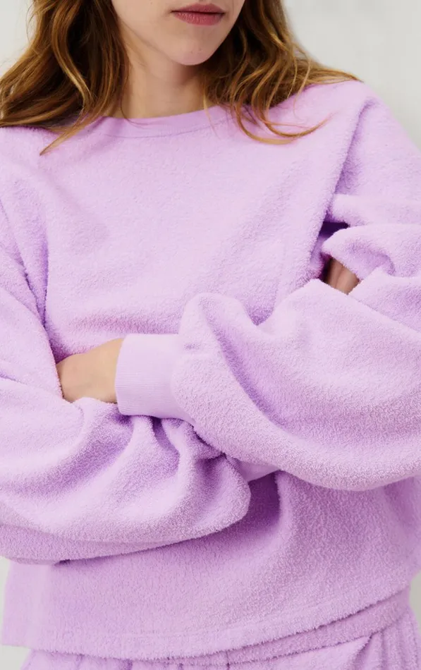 American Vintage Sweatshirts Women Sweatshirt Bobypark Mauve American Vintage Sweatshirts Women Sweatshirt Bobypark Mauve