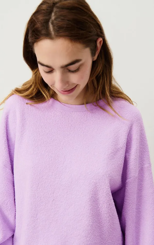 American Vintage Sweatshirts Women Sweatshirt Bobypark Mauve American Vintage Sweatshirts Women Sweatshirt Bobypark Mauve