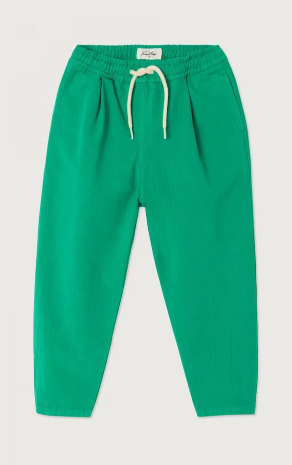 American Vintage Trousers and Shorts Kids Trousers Rygybay Emerald