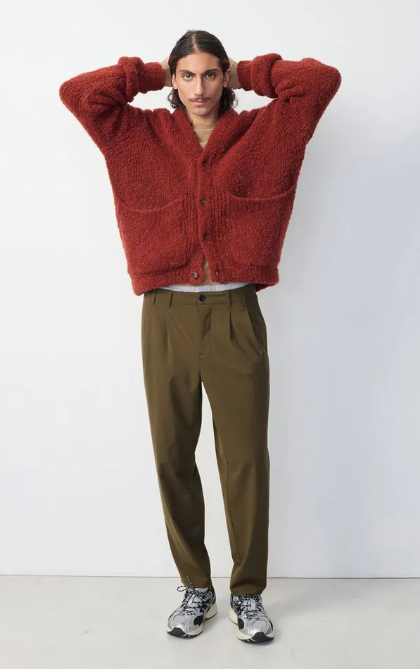 American Vintage Trousers Men Trousers Kabird Lentil American Vintage Trousers Men Trousers Kabird Lentil