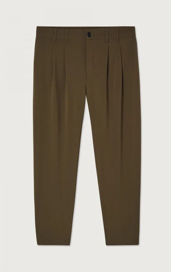 American Vintage Trousers Men Trousers Kabird Lentil American Vintage Trousers Men Trousers Kabird Lentil