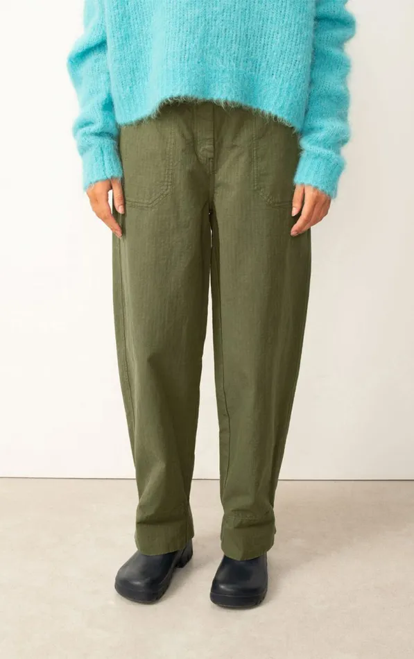 American Vintage Trousers Women Trousers Rygybay Khaki