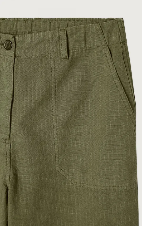 American Vintage Trousers Women Trousers Rygybay Khaki American Vintage Trousers Women Trousers Rygybay Khaki