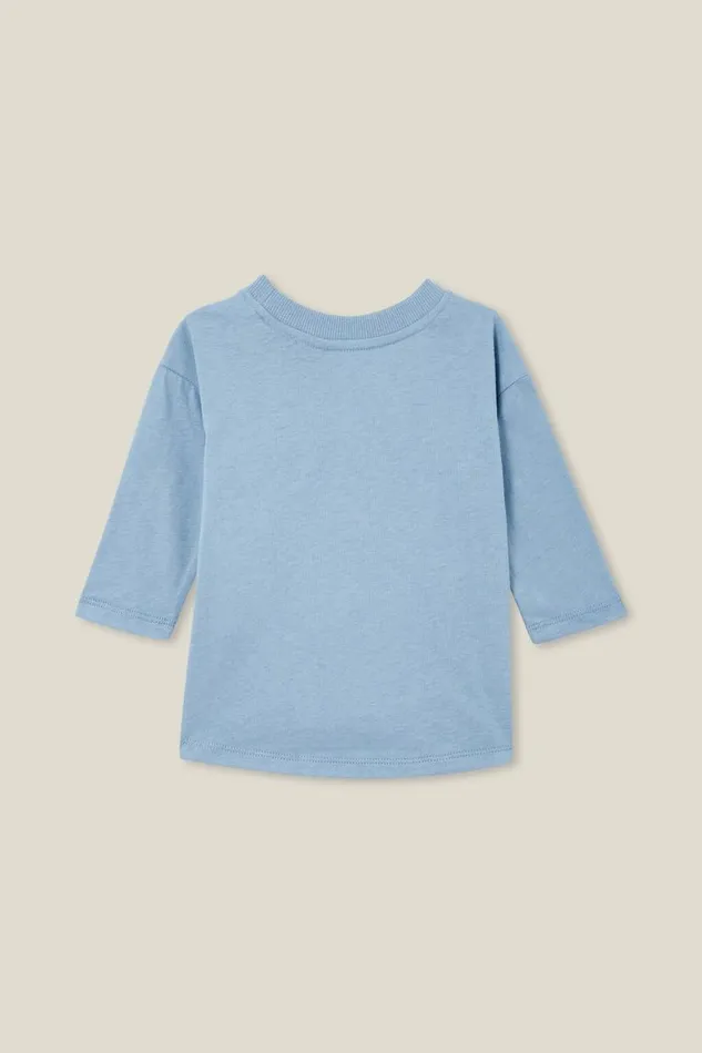 Andie Drop Shoulder Long Sleeve Tee Lcn Lcn Nbn Dusty Bluenaughty By Nature Baby Cotton On Tops Jackets and Sweaters Andie Drop Shoulder Long Sleeve Tee Lcn Lcn Nbn Dusty Bluenaughty By Nature Baby Cotton On Tops Jackets and Sweaters
