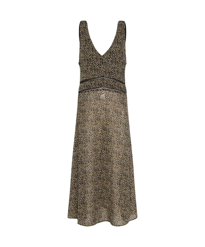ANIMAL NIGHT LOVER DRESS Women One Teaspoon Midi and Maxi Dresses ANIMAL NIGHT LOVER DRESS Women One Teaspoon Midi and Maxi Dresses