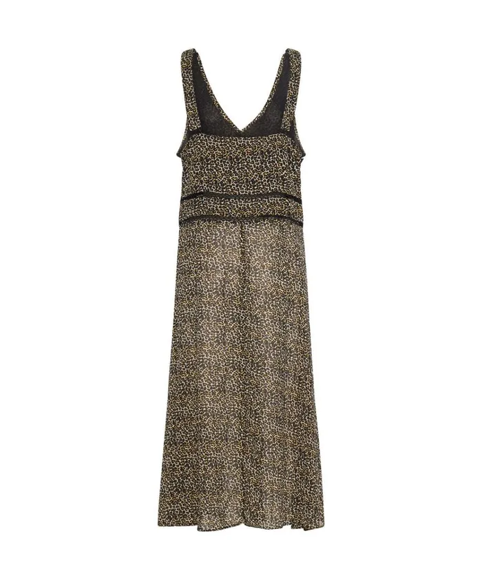 ANIMAL NIGHT LOVER DRESS Women One Teaspoon Midi and Maxi Dresses ANIMAL NIGHT LOVER DRESS Women One Teaspoon Midi and Maxi Dresses