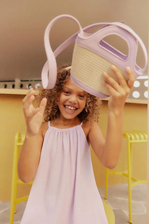 Annie Woven Cross Body Bag Lilac Drop Girls Cotton On Bags and Backpacks