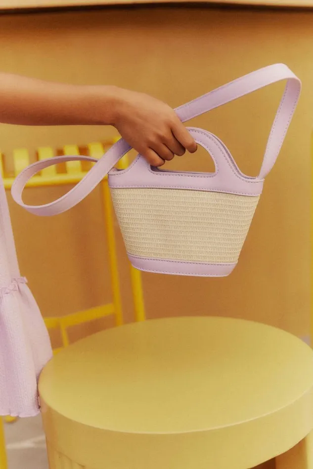 Annie Woven Cross Body Bag Lilac Drop Girls Cotton On Bags and Backpacks