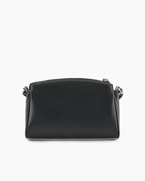 ASV Lock Shoulder Bag Black Women Armani Crossbody Bags ASV Lock Shoulder Bag Black Women Armani Crossbody Bags