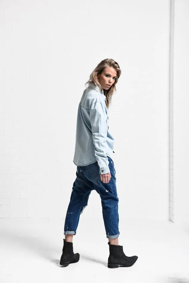 ATLANTIC LIBERTY SHIRT Women One Teaspoon Shirts ATLANTIC LIBERTY SHIRT Women One Teaspoon Shirts