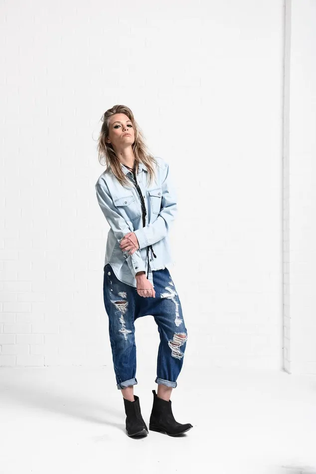 ATLANTIC LIBERTY SHIRT Women One Teaspoon Shirts ATLANTIC LIBERTY SHIRT Women One Teaspoon Shirts