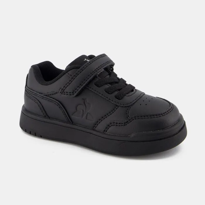 Baby And Toddler Kids Le Coq Sportif CHAUSSURES BB Shoes LCS COURT BREAKER INF Kids Triple Black