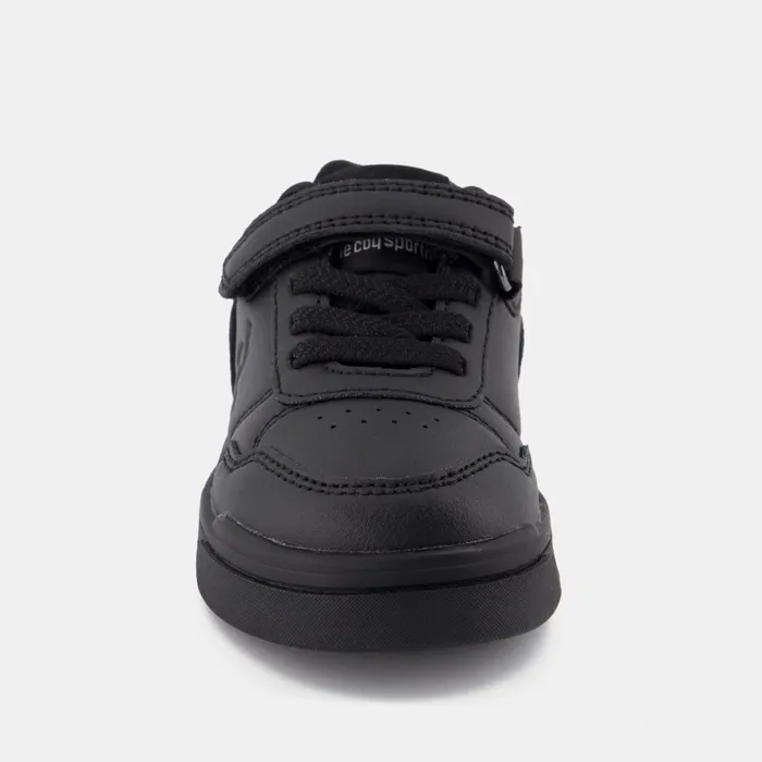 Baby And Toddler Kids Le Coq Sportif CHAUSSURES BB Shoes LCS COURT BREAKER INF Kids Triple Black