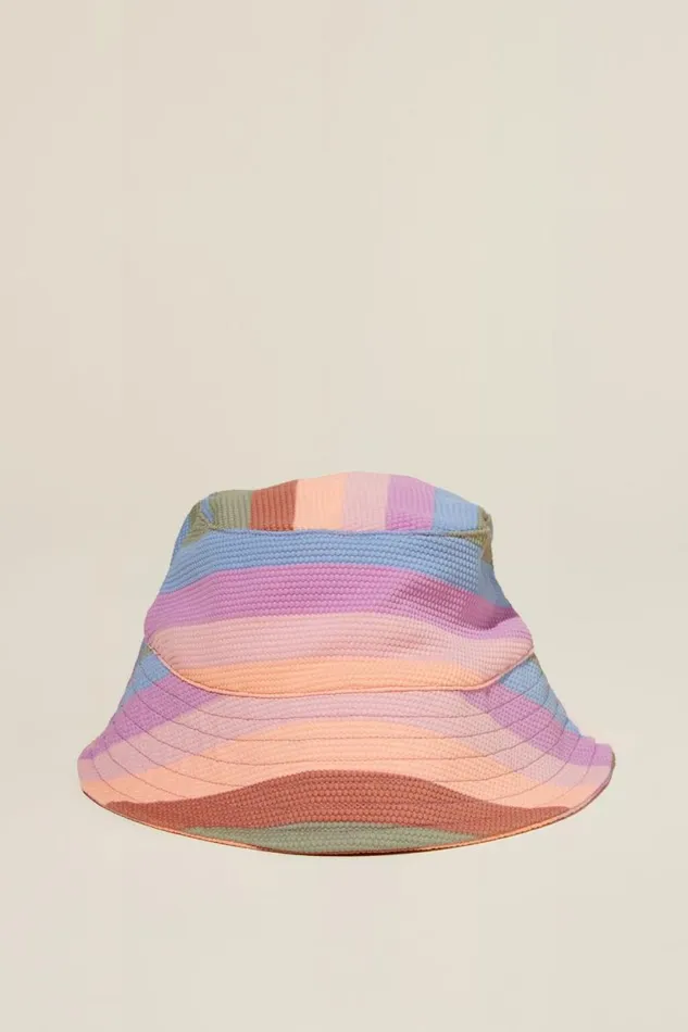 Baby Swim Bucket Hat Popsiclemulti Stripe Baby Cotton On Swimwear
