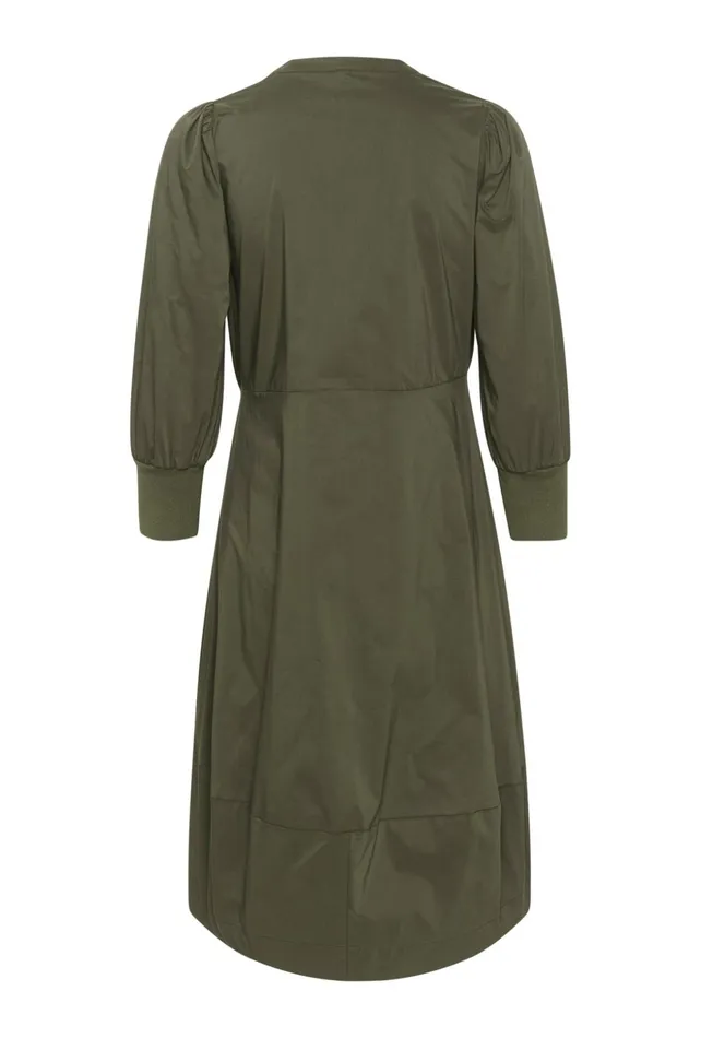 Basics Women CULTURE CUantoinett Dress Burnt Olive