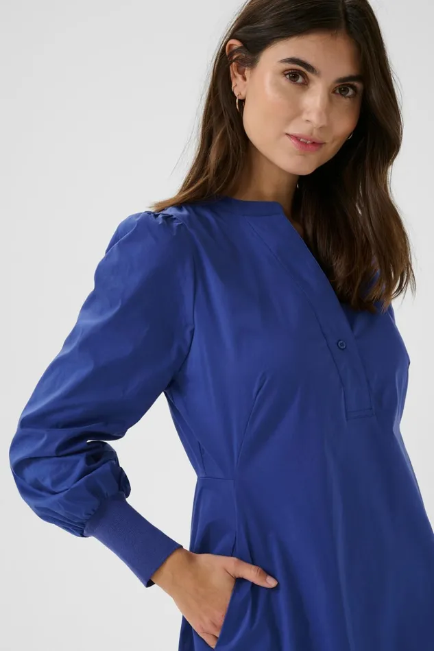 Basics Women CULTURE CUantoinett Dress Mazarine Blue