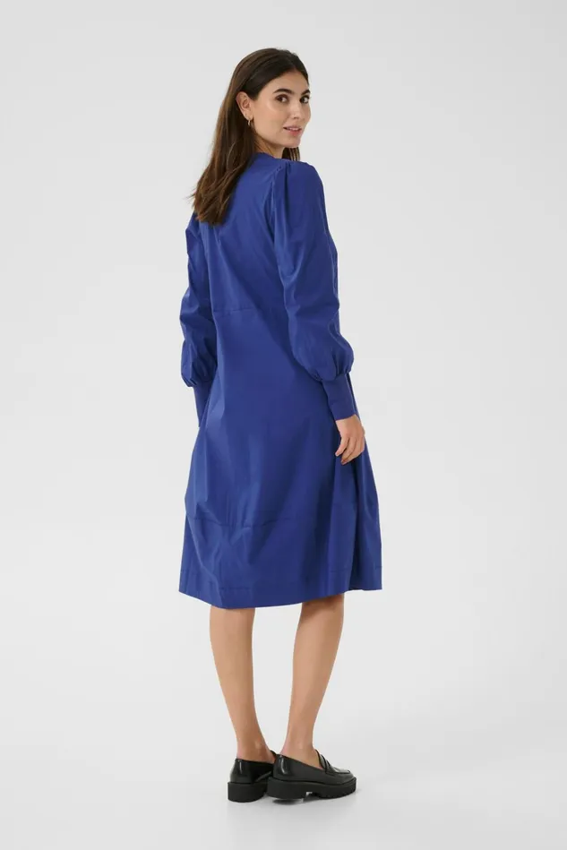Basics Women CULTURE CUantoinett Dress Mazarine Blue