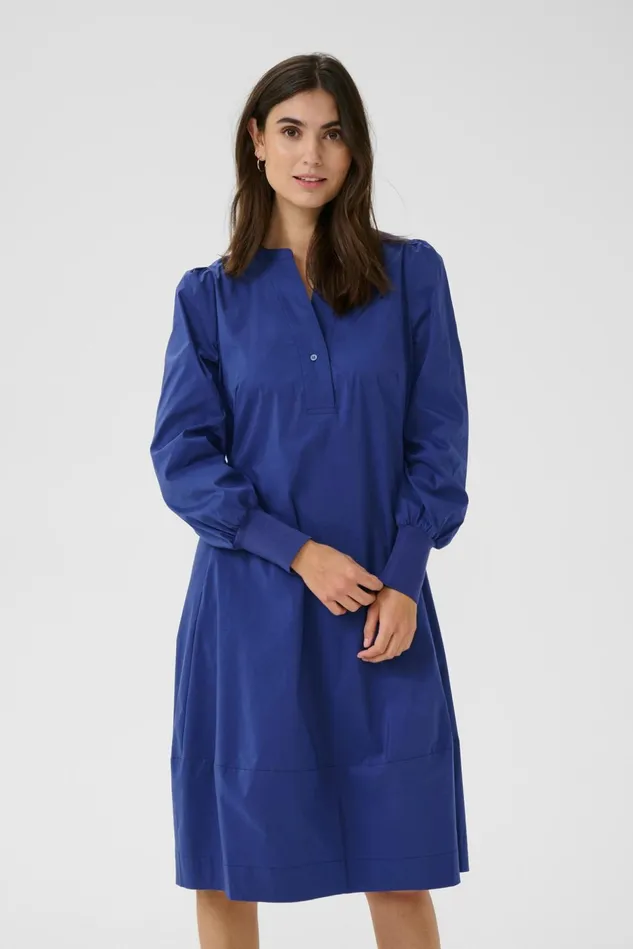 Basics Women CULTURE CUantoinett Dress Mazarine Blue