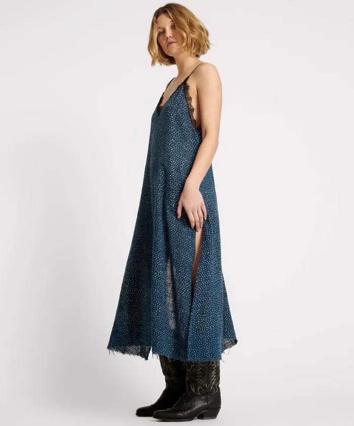 BATIK SPOT HAND DYED DELIRIOUS MAXI DRESS Women One Teaspoon Midi and Maxi Dresses BATIK SPOT HAND DYED DELIRIOUS MAXI DRESS Women One Teaspoon Midi and Maxi Dresses