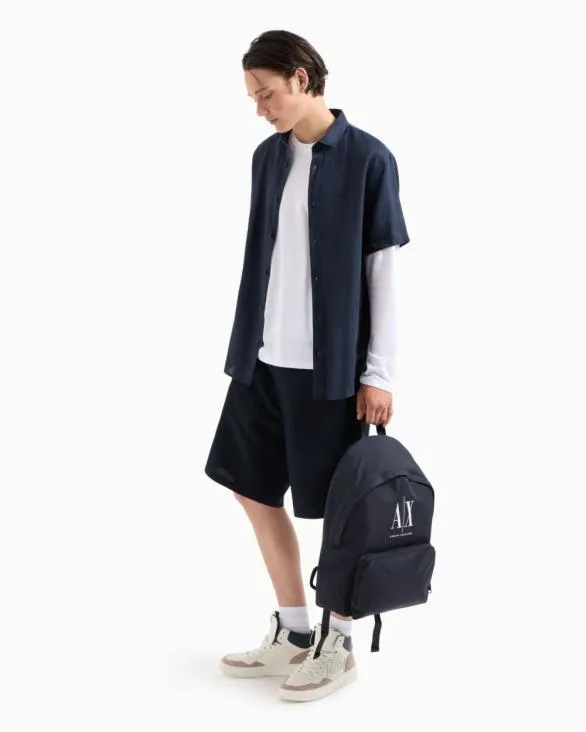 Bermuda Shorts In Stretch Gabardine Blue Men Armani Matching Sets Bermuda Shorts In Stretch Gabardine Blue Men Armani Matching Sets