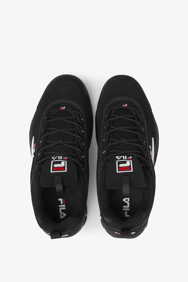 Big Kids 357 Kids Fila Kids039 Disruptor 2 014 Black White Red