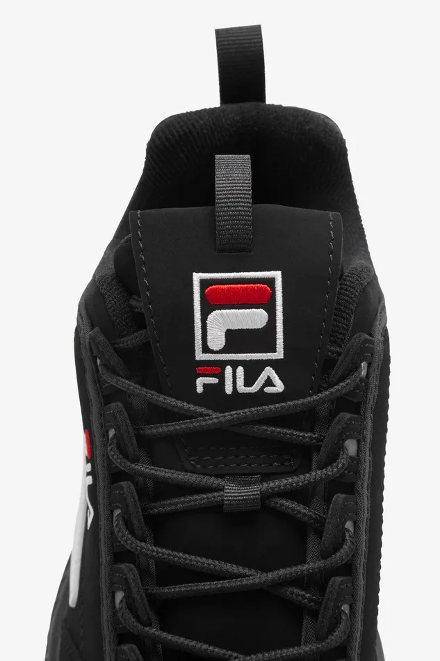 Big Kids 357 Kids Fila Kids039 Disruptor 2 014 Black White Red