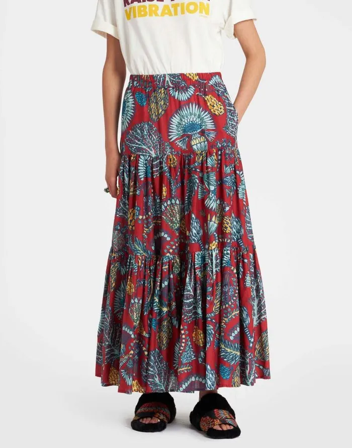 Big Skirt Sicomore Red Women La Double J Skirts