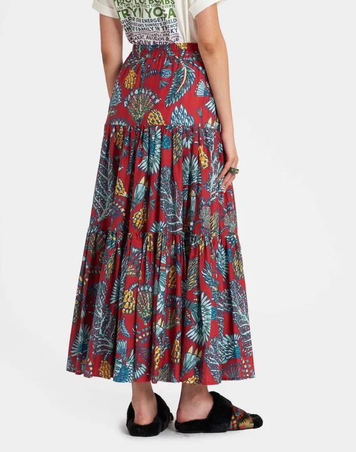 Big Skirt Sicomore Red Women La Double J Skirts Big Skirt Sicomore Red Women La Double J Skirts