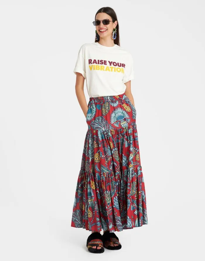 Big Skirt Sicomore Red Women La Double J Skirts Big Skirt Sicomore Red Women La Double J Skirts