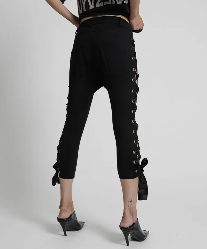 BLACK SWAN PANT Women One Teaspoon Bottoms BLACK SWAN PANT Women One Teaspoon Bottoms