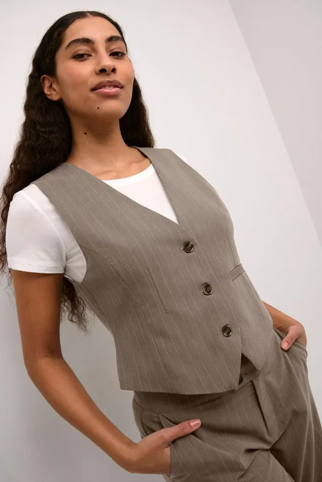 Blazers and Waistcoats Women CULTURE CUannamary Waistcoat
